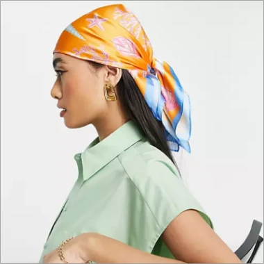 Polyester Hair Scarf